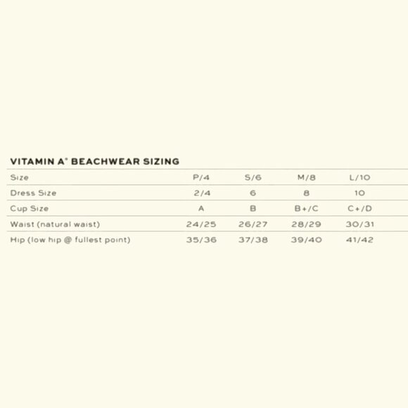 NWT VITAMIN A Sienna Tank Bikini Top XS/4 - Picture 8 of 8